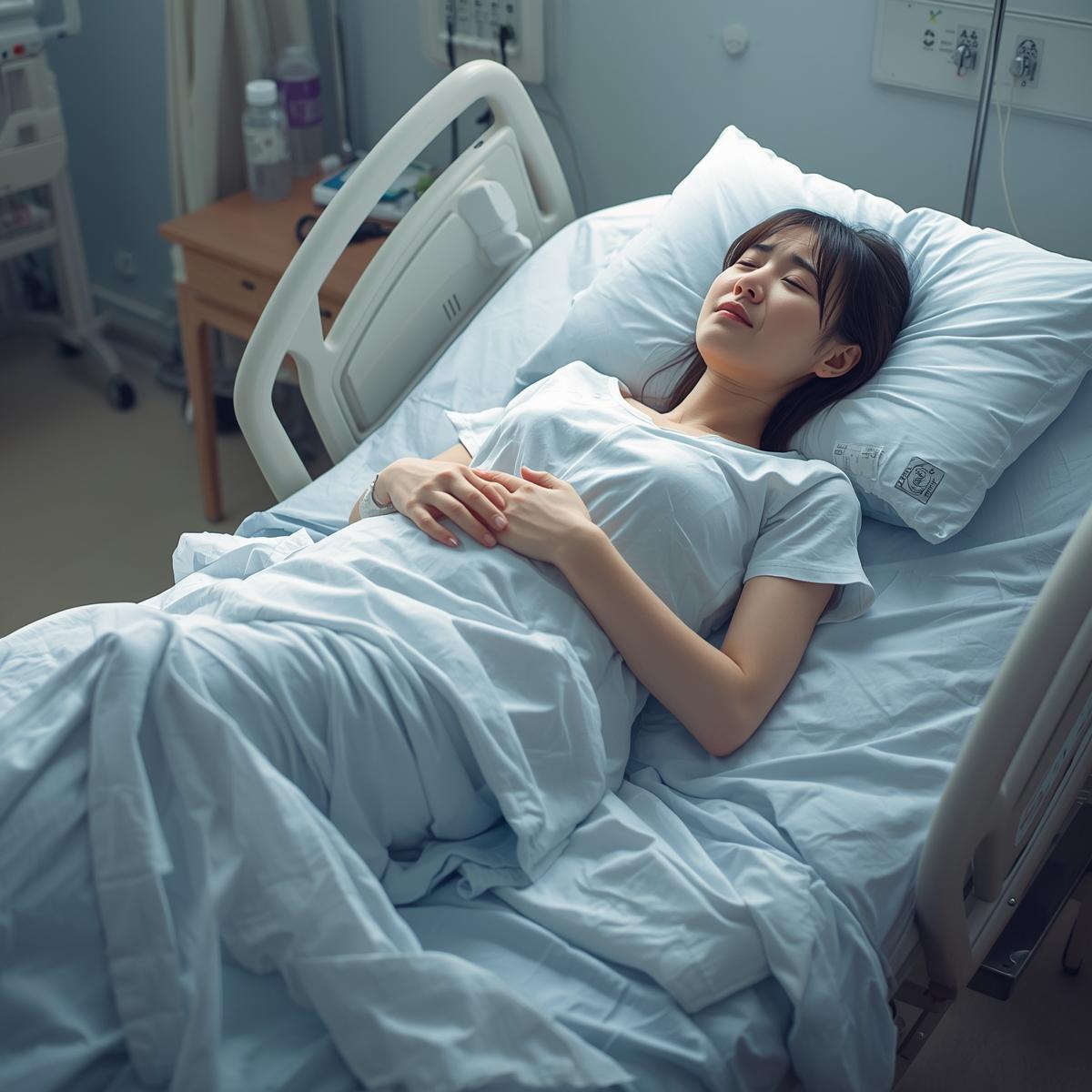 しずく堂のベッドとやさしい室内の様子